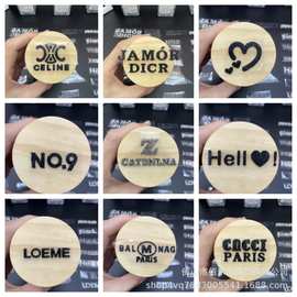 热熔胶底爆闪双尖字母爱心服饰潮牌logo鞋包包帽发夹配件烫钻批发