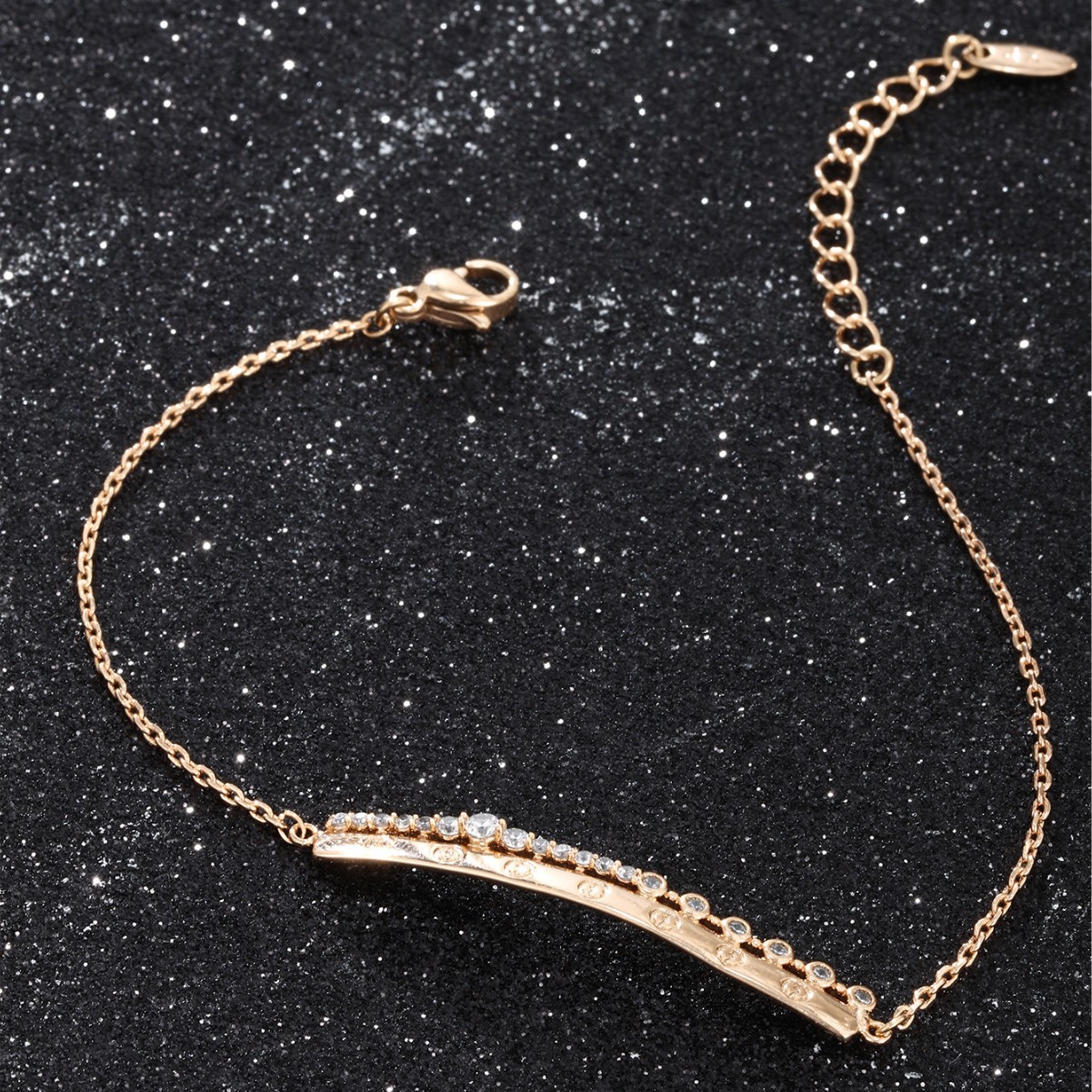 Joyas Xuping joyas de moda transfronterizas europeas y estadounidenses pulseras coreanas simplificadas joyas de zircon de aleación de cobre al por mayor para mujeres