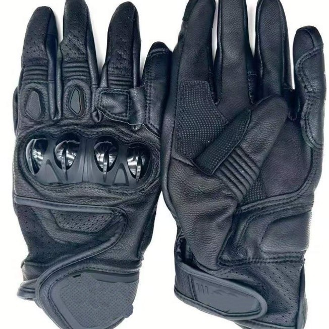 S1 motorcycle riding gloves, breathable, full-finger design, suitable for outdoor cycling, touchscreen compatible, impact-resistant, durable, for both men and women, all-season use