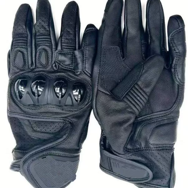 S1 motorcycle riding gloves, breathable, full-finger design, suitable for outdoor cycling, touchscreen compatible, impact-resistant, durable, for both men and women, all-season use