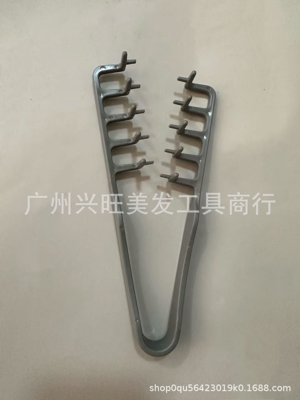 Peine de dientes anchos, peine para peinar el cabello hacia atrás, peine alisador, peine para separar el cabello, peine de maquillaje, peine de estilismo, peine de dientes anchos negro