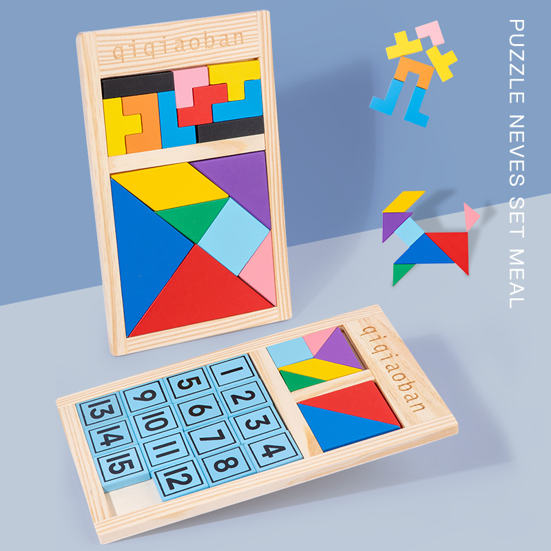 Wooden variable tetris