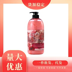 韓国オリジナル輸入フルーツの故郷ロマンティックローズシャワージェル保湿保湿シャワージェル 732ml