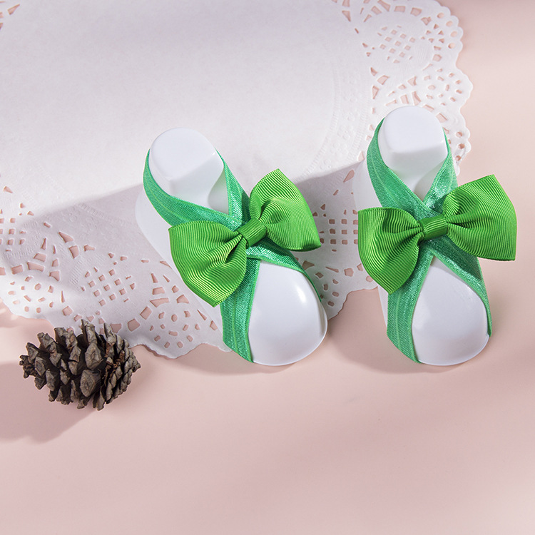 New Style Cute Simple Children's Foot Bow Set display picture 5