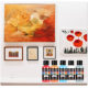 Factory direct 24 color 30ML wood doors and windows renovation color color water-based wood paint wood door furniture paint