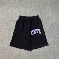 823 black purple shorts