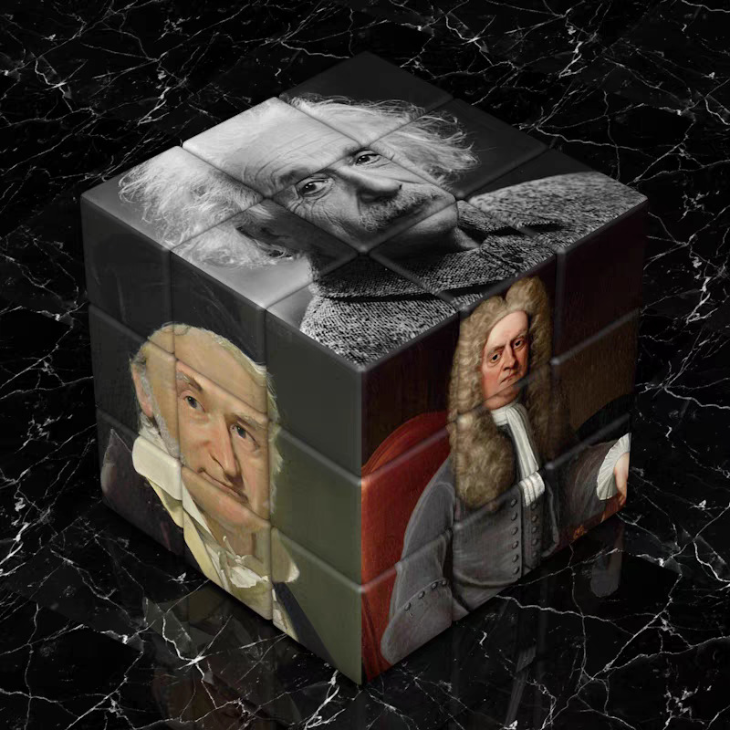 Marx Ma Zheche científico de tercer nivel creativo uv cubo de rubic juguetes de enseñanza alrededor de los estudiantes regalos de acertijo