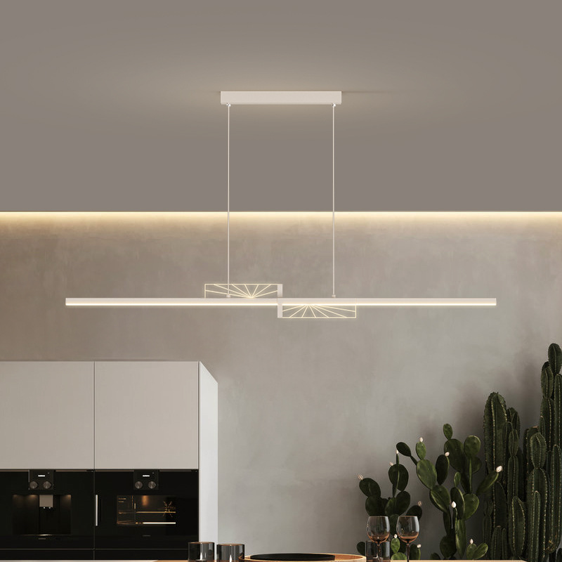 餐廳吊燈現代簡約創意大氣吧檯島台吊燈米家智能餐廳燈中山燈具