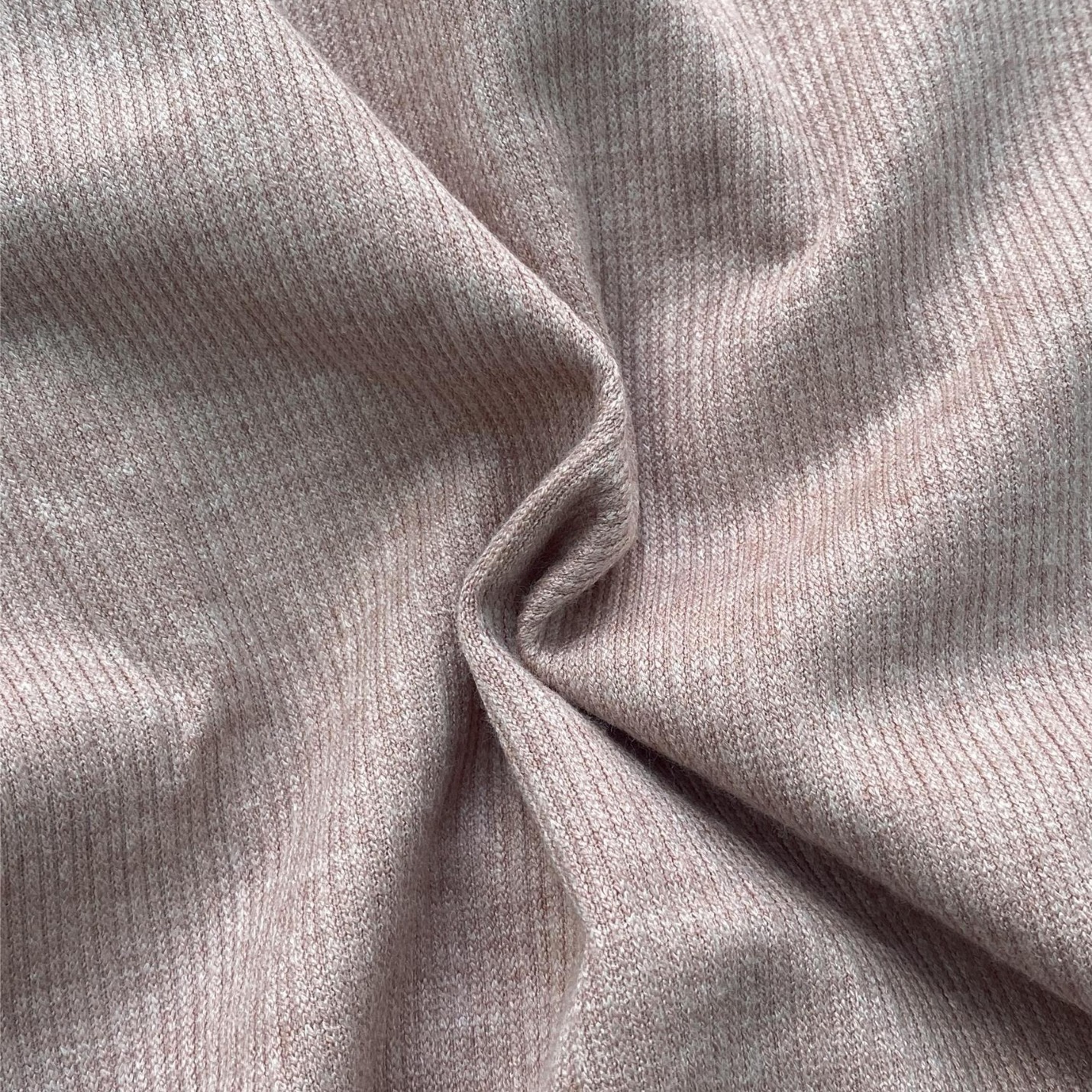 仿羊绒面料 宽条仿羊绒面料布子母条针织毛衣面料阔腿裤女裤面料