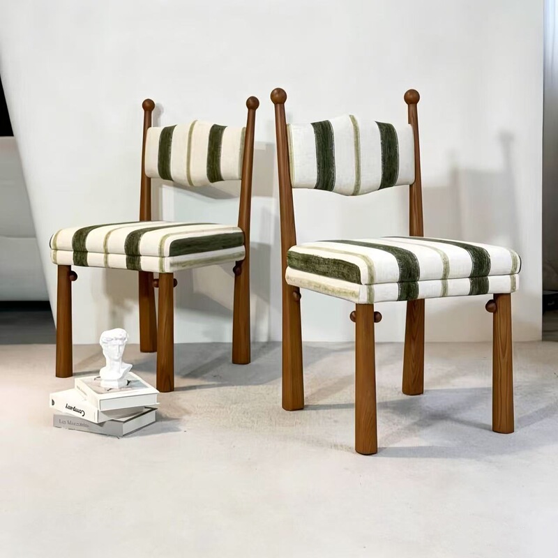Vintage-Style Solid Wood Dining Chair for Home Use, Retro Light Luxury Dining Table and Chair with Backrest, French Country-Style Dining Room and Homestay Prince Chair Vintage-Style Solid Wood Dining Chair for Home Use, Retro Light Luxury Dining Table and Chair with Backrest, French Country-Style Dining Room and Homestay Prince Chair
