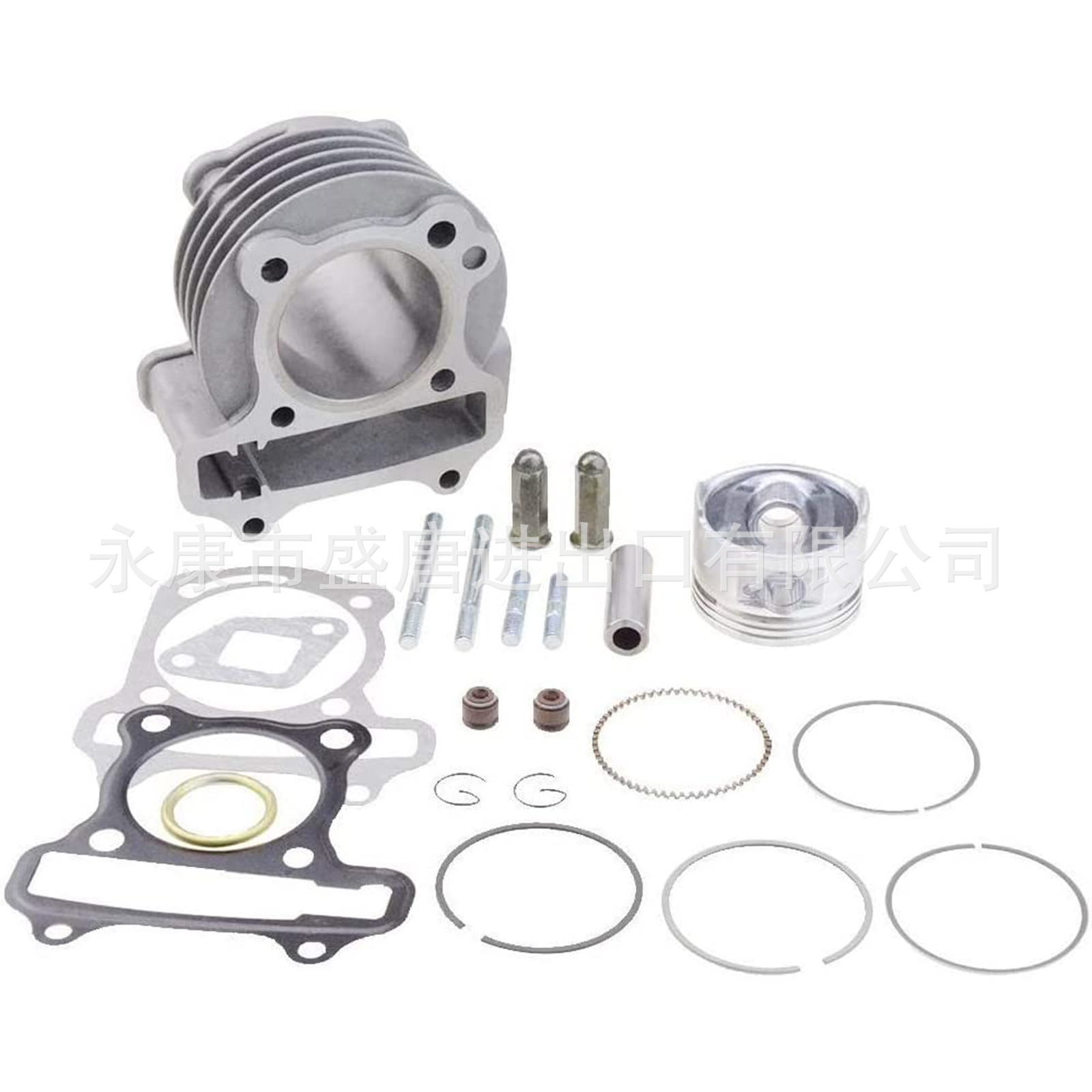 GOOFIT 47mm large diameter cylinder kit fit GY6 80cc 139QMB ATV scooter go kart