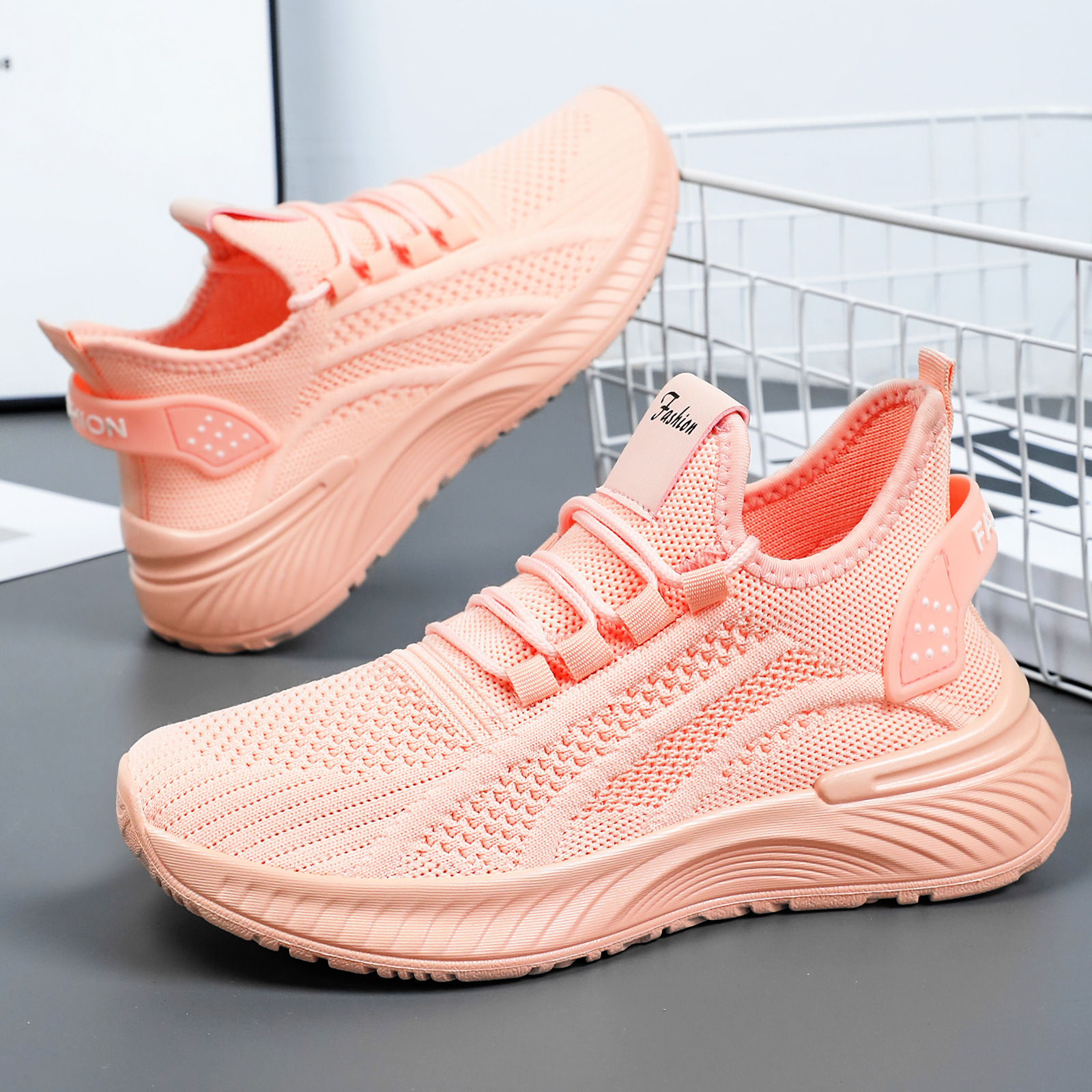 Zapatos para Mujer, Transpirables y Modernos para Primavera, Suela Suave que No Cansa los Pies, Zapatos Casuales, Zapatos Deportivos Modernos para Mujer, Venta al por Mayor