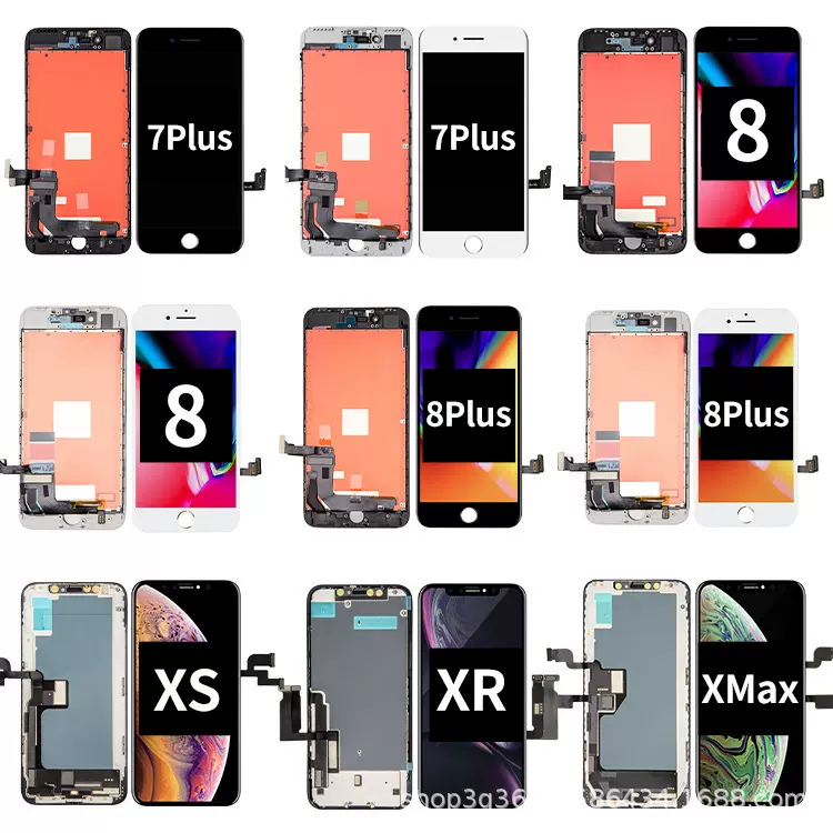 适用苹果X XR XS MAX手机屏幕总成11 12 13 14 Pro max 12miniLCD