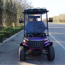 高尔夫球车旅游景区游览酒店接驳车四轮巡逻越野电动高尔夫观光车