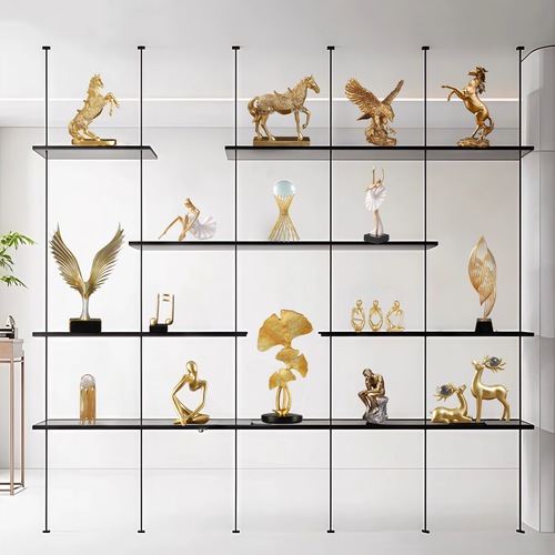 Gold Light Luxury Ornament Collection Sample Room Office Living Room Bar TV Stand Decorative Resin Craftsmanship