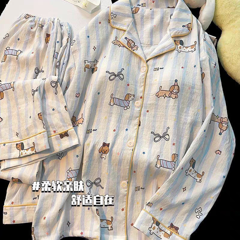云朵棉睡衣女款夏季ins格子短袖套装高级感家居服可外穿跨境批发|undefined
