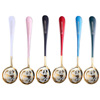 Net Red Spoon Golden Spoon Children Children Eat Tablets Small Spoon Tao Zen 6 Brands 3 Free Shipping