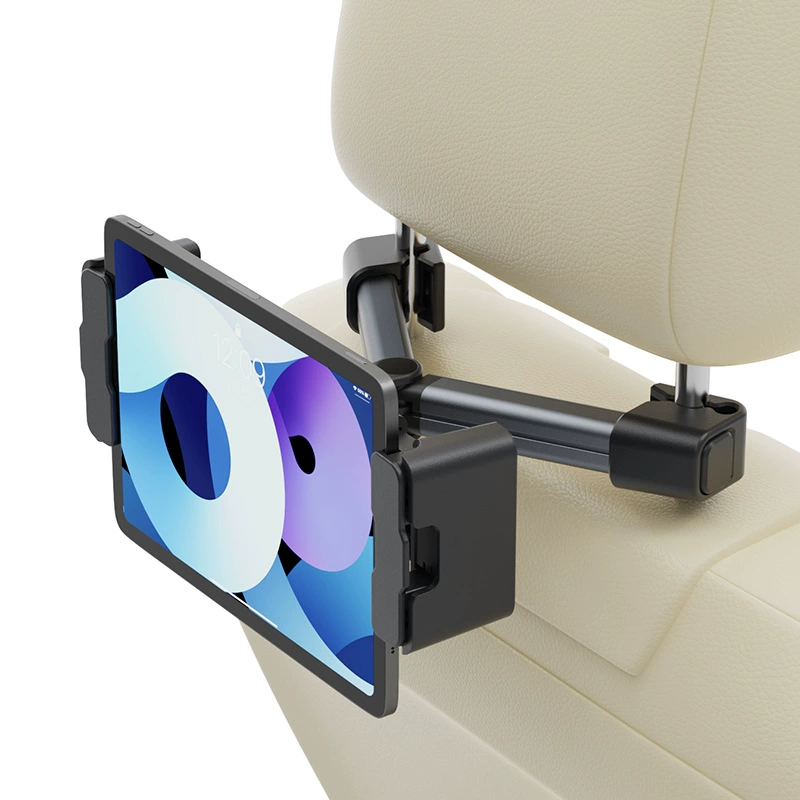 Кронштейн задней подушки автомобиля универсальный кронштейн заднего подголовника автомобиля телескопический кронштейн для планшета мобильного телефона с регулируемой на 360 градусов