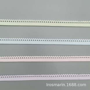 1.0cm male split silk teeth hair bottom elastic belt underwear head decorative accessories handmade DIY lace webbing