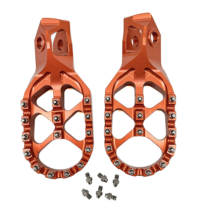 Ktm Husqvarna Kews Modified Footrests for Off-Road Motorcycles, Front Foot Pegs, Cnc Aluminum Alloy Pedals