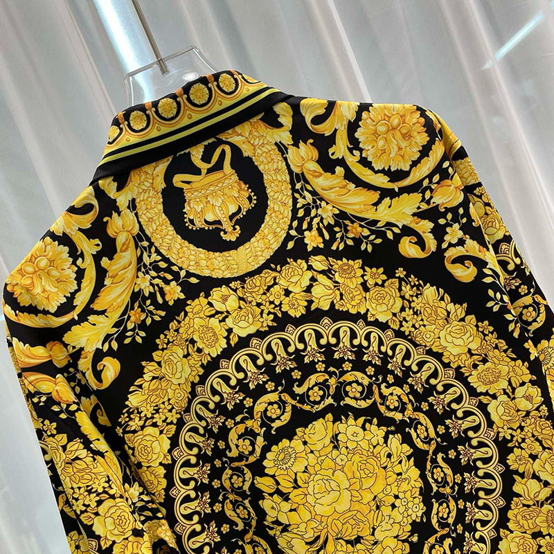 Camisa Cárdigan para Hombre con Estampado Digital, Moda Europea y Americana, Tendencia Primavera 2025, Popular entre Jóvenes