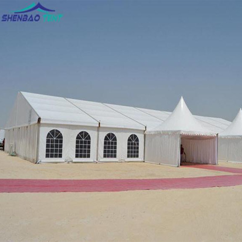 申宝篷房party tent 酒会聚餐欧式篷房 烂漫草地婚礼活动帐篷