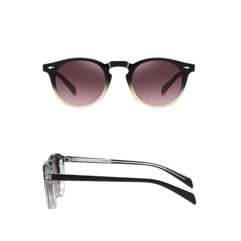 Nuevas gafas de sol polarizadas S31102 que conducen las gafas de sol de placa a prueba de UV hombres y mujeres mismas gafas de luz anti-azul