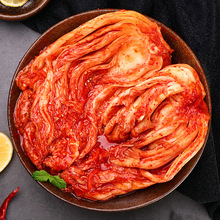韓式泡菜 即食冷藏下飯菜手工腌制餐飲專供1kg高品韓國辣白菜
