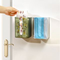 Tissue Box PET Light Luxury No-Hole High-End Horizontal and Vertical Dual-Purpose Living Room Bathroom Multi-Use Tissue Box