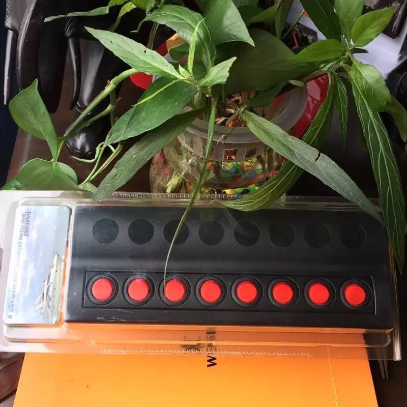 船舶配件 汽车配件 安装面板 组合面板PN-RF8游艇按键开关