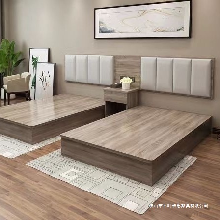 Hotel Bed, Hotel Furniture, Standard Room, Full Set of Guest Room Special Apartment, Large Bed Sheets, Double Bed, B&B, Fast Hotel Furniture