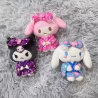Плюшевый подвес (Sanrio) милый персонаж брелок, кимоно-набор, подвеска для сумки, 0,15 кг