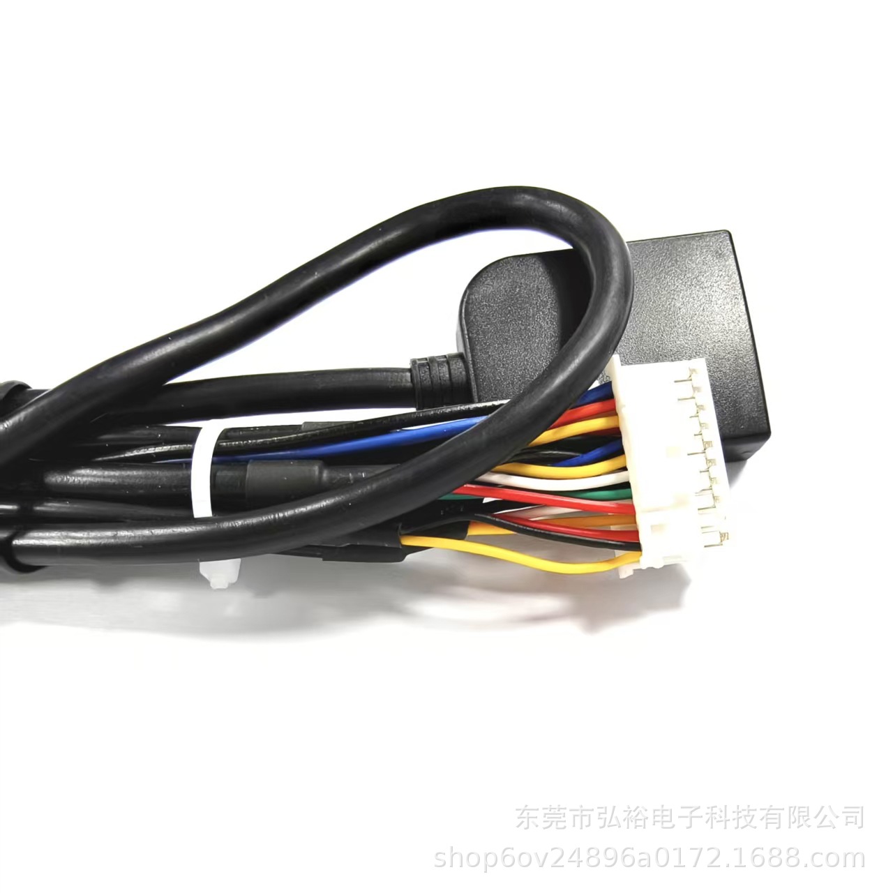 Zhangxun Solution Navigation Universal Cable 7-Pin Rca Audio Cable with Microphone Mic Fan Interface 4g Card Slot Cable