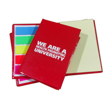 跨境迷你小号书签功能便利贴可粘可撕广告可印刷logo硬壳便签本