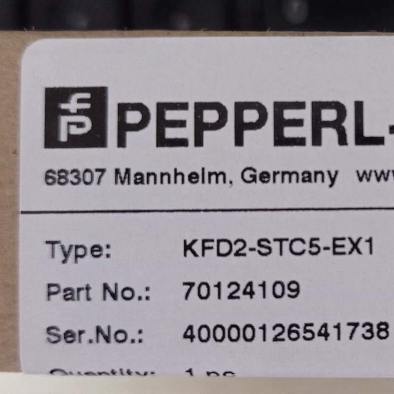 KFD2德国倍加福KFD2-STC5-EX1安全栅隔离导轨式模拟量输入安全栅