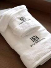 星级酒店浴巾白色纯棉加大厚成人美容院桑拿宾馆毛巾批发包邮加厚