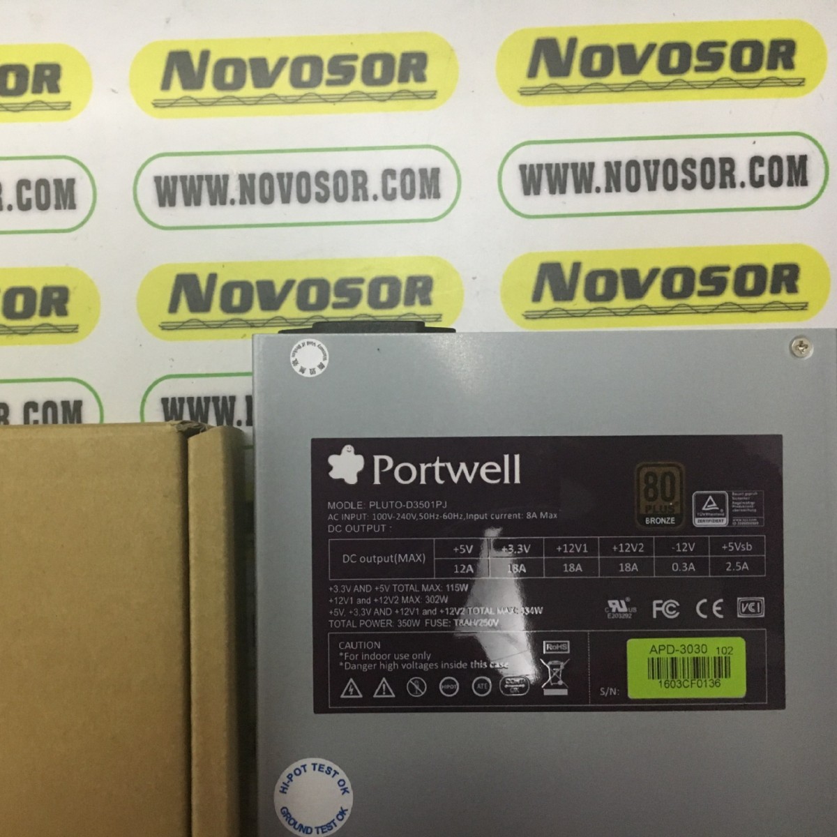 电源  PORTWELL   PLUTO-D3501PJ先咨询再订期货