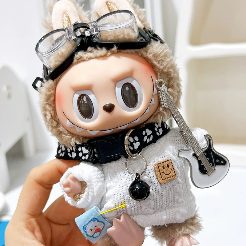 Только венила одежда оптом Labubu первая и вторая генерации виниловая кукла Labubu одежда может носиться вместе с подвесками-блайнд