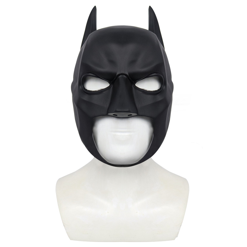 2022 New Batman Mask cos Dark Moonlight Knight Mask Halloween Latex Headgear Movie Props
