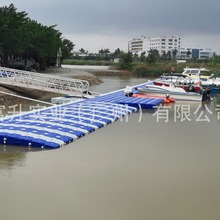 塑料浮筒水上浮动码头龙舟皮划艇码头浮桥浮箱网箱养殖钓鱼浮台