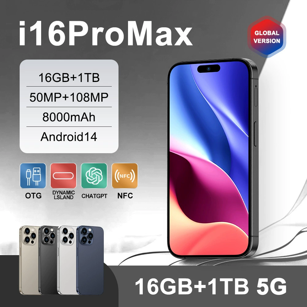 Мобильный телефон, спортивные умные часы, intel core i16, 16promax, (Кросс‑бордерная торговля)