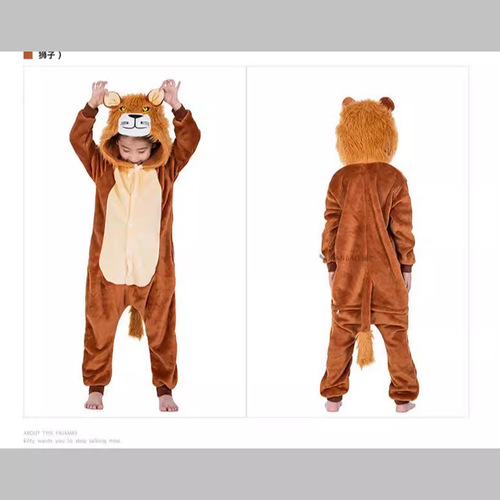 Children's Tigger Baby Infant Cartoon Animal Onesie Winter Fleece Crawling Suit Homecoming Outfit