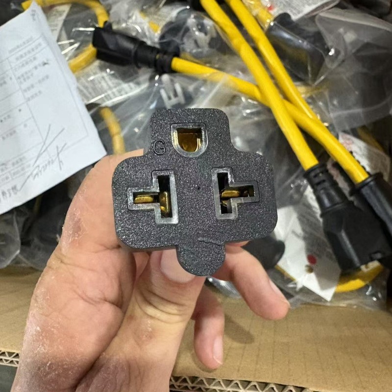 ソースメーカー アメリカ規格電源コード プラグ付き 20A電流 屋外用低温耐性ゴム製防水 アメリカ規格電源コード|undefined