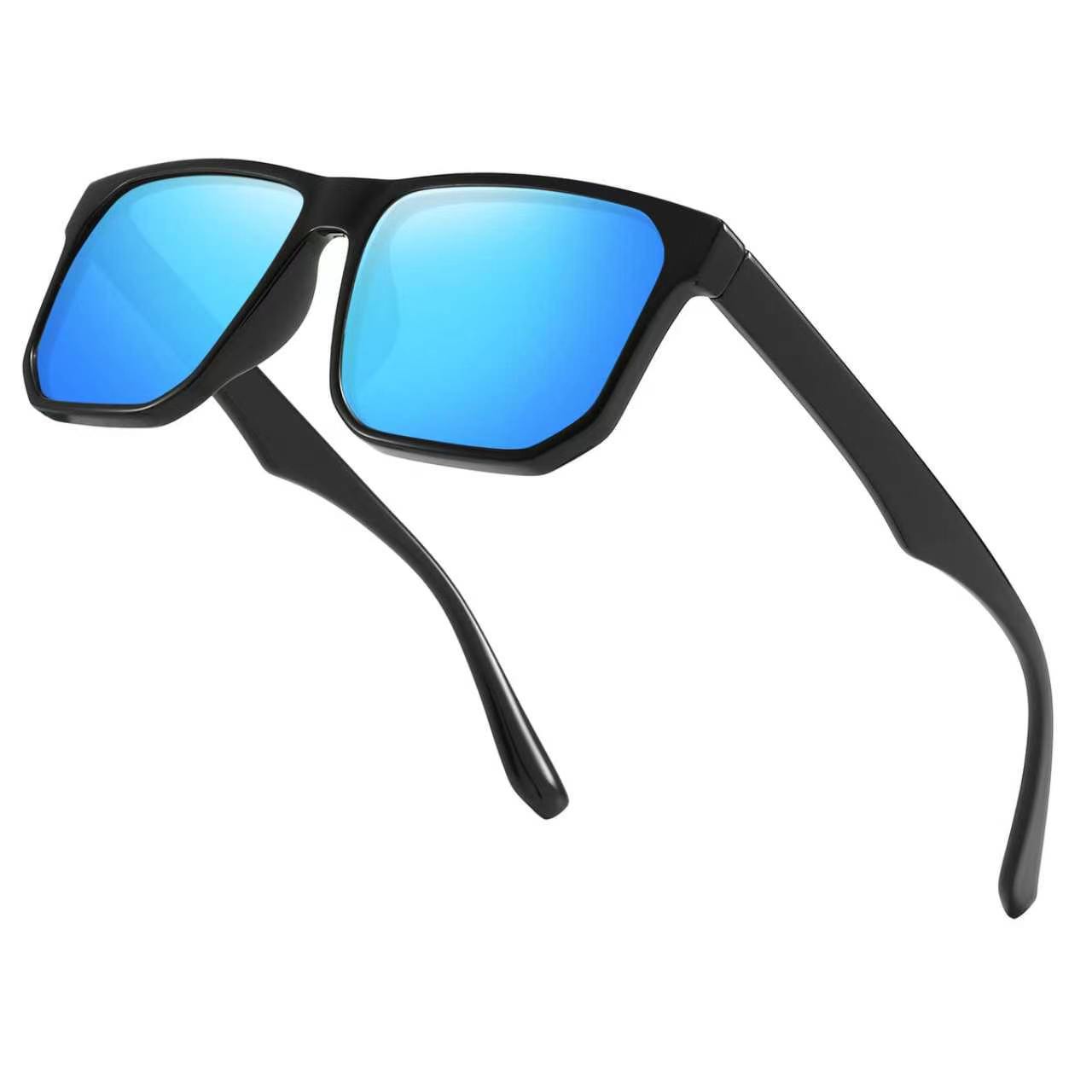 European and American cross-border fashion polarized sunglasses, suitable for outdoor cycling, offering UV protection, and available in unisex styles; a trendy cross-border design