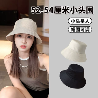 大檐渔夫帽男大码韩版百搭潮牌夏季双面遮阳帽日系盆帽太阳防晒女