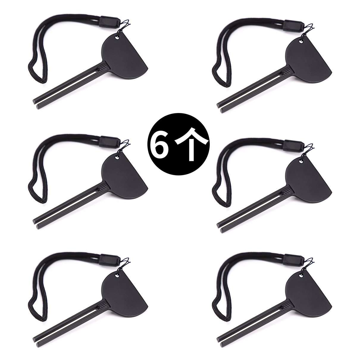 블랙 크림 압착기 6개 팩