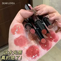 DEAR LOYEA зеркальная глазурь для губ, женская студенческая вечеринка, отбеливающая глазурь для губ, телесная помада, глазурь для губ, грязь для губ, которую нелегко приклеить к чашке