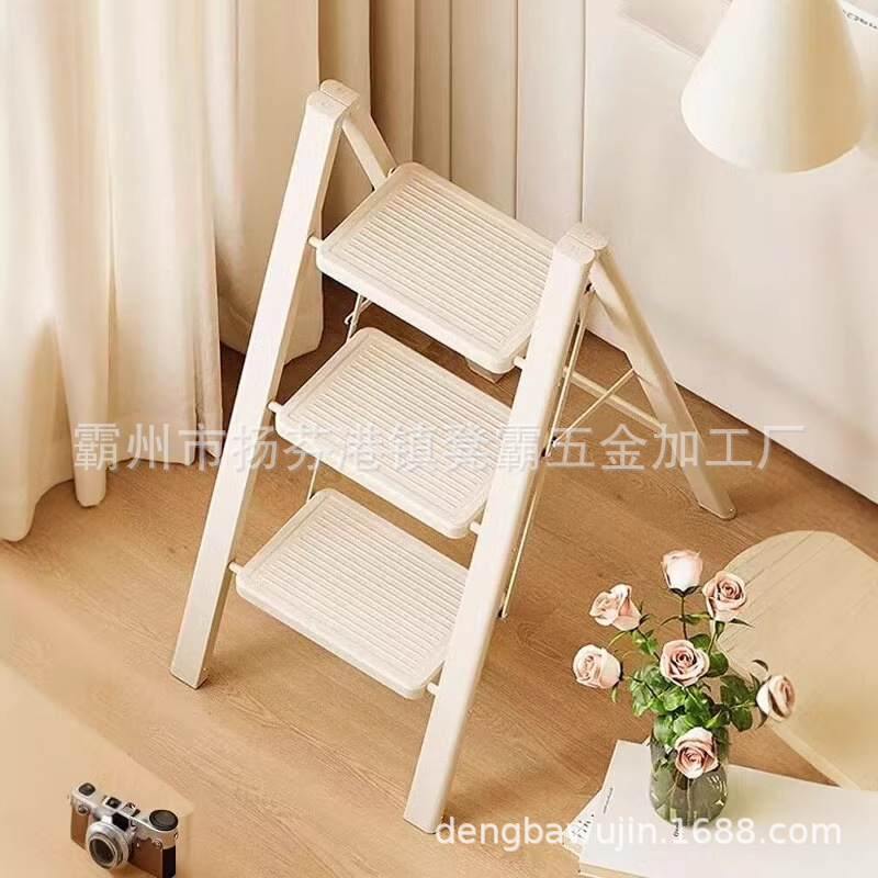 1.0厚U型管加厚家用梯折叠花架人字梯多功能室内小型便携登高爬梯|undefined