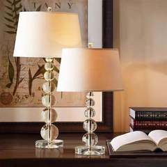 Ancient Town Baohui Pearl K9 Crystal Luxurious Modern Minimalist Fashion Creative Bedside Living Room Study Lamp