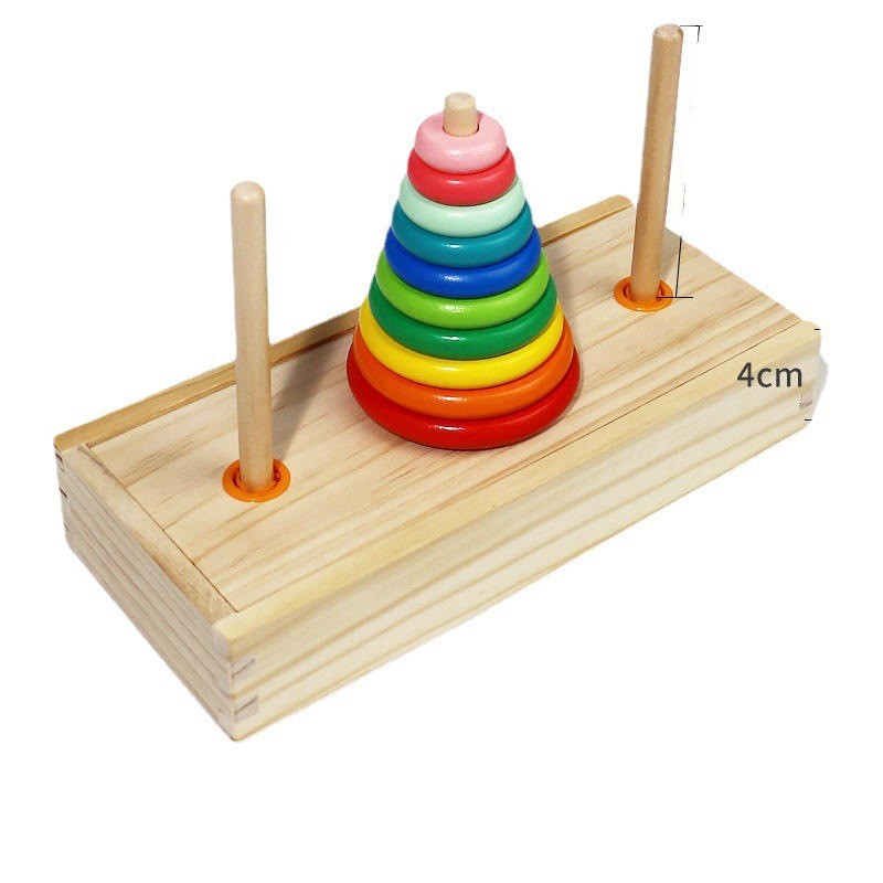 Hannover Tower 10 ° piso diez competencia de estudiantes de primaria especial Hanluo 8 ° piso 1 ° grado 4 ° grado juguetes educativos para niños